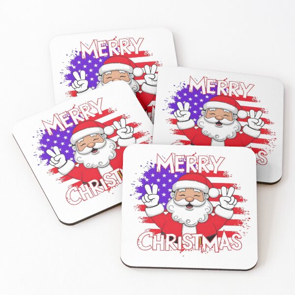 Item preview, Papai Noel com bandeira Estados Unidos designed and sold by NewUrbanStyle.