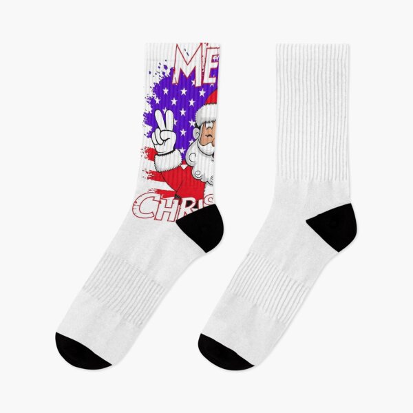 Item preview, Papai Noel com bandeira Estados Unidos designed and sold by NewUrbanStyle.