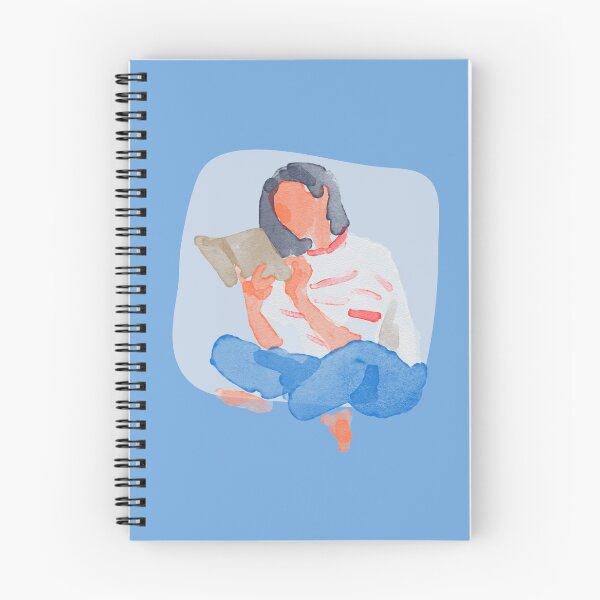 Aperçu de l'œuvre Aquarelle Femme lisant un livre créée et vendue par CMB-Editing.