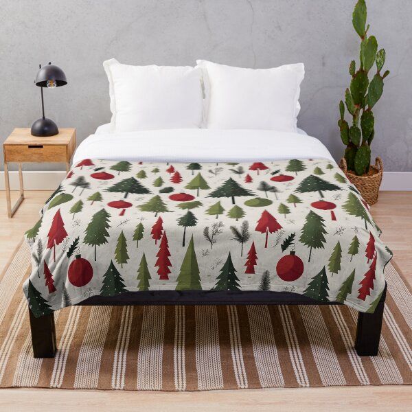 Artikelvorschau, Weihnachtsmuster minimaler Baum und Kugeln entworfen und verkauft von Rs-Design83.