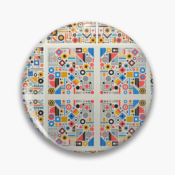Item preview, Geometric pattern designed and sold by Gaspar Avila.