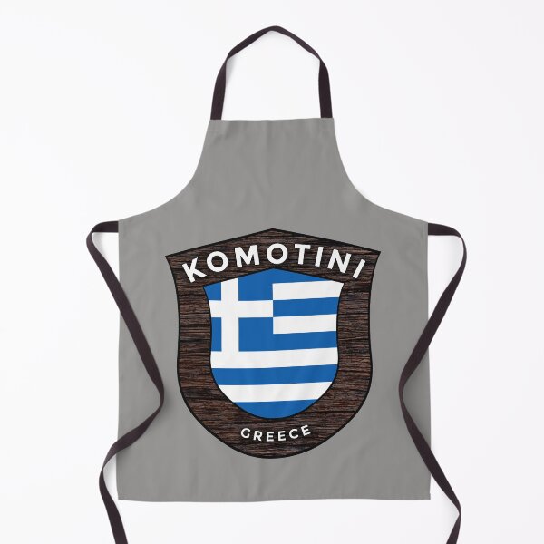 Item preview, Komotini Greece Emblem Flag designed and sold by World Designs.