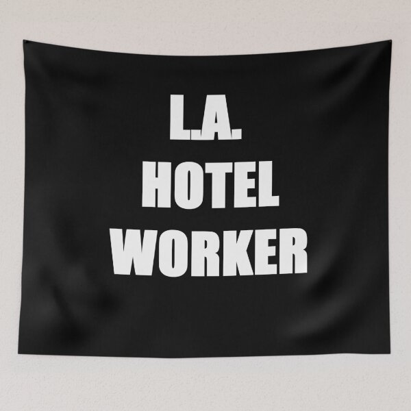 Item preview, Los Angeles Hotel Worker designed and sold by zareworks.