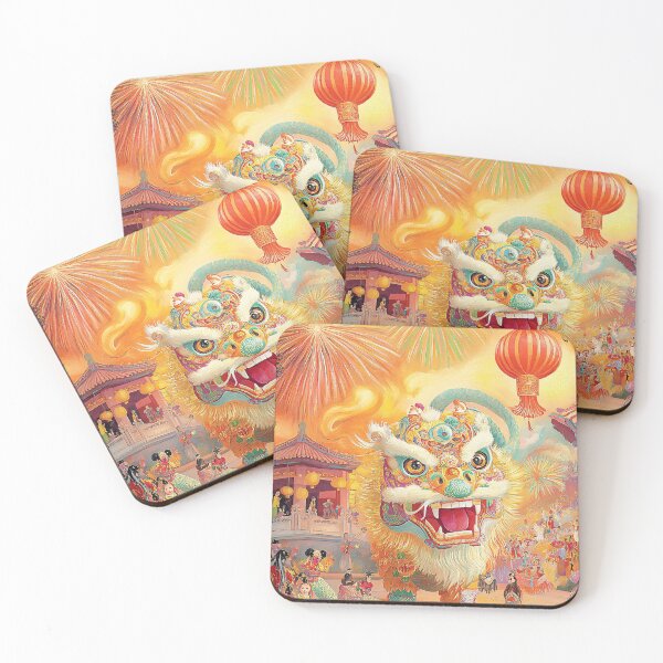 Item preview, New Year Dragon Extravaganza designed and sold by NomadicDreamer.