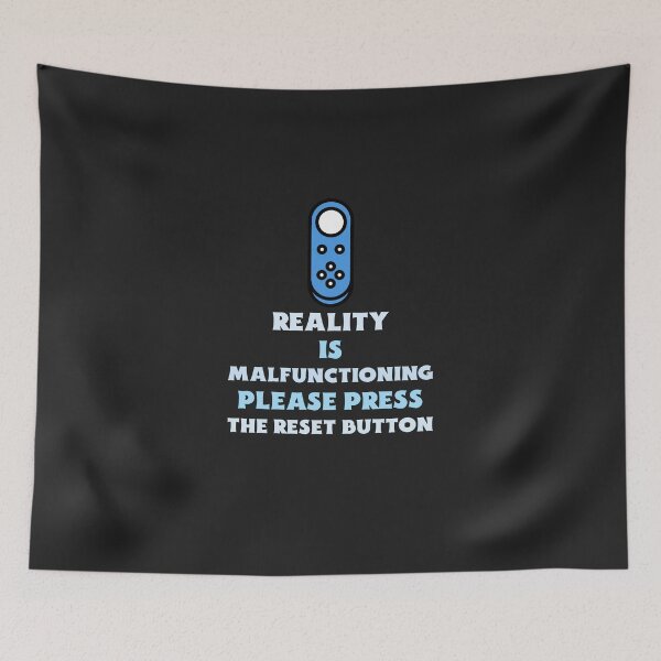 Item preview, Reality malfunction designed and sold by FirstTimeTees.