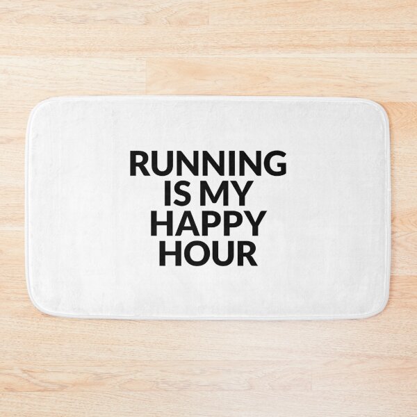 Item preview, Running Is My Happy Hour  designed and sold by Inspirationmotivation.