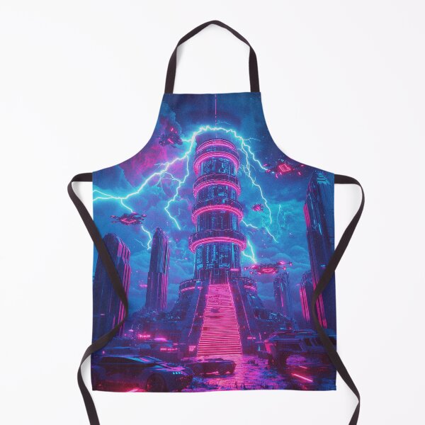 Item preview, Cyberpunk Tower of Babel designed and sold by FuturiTravel.