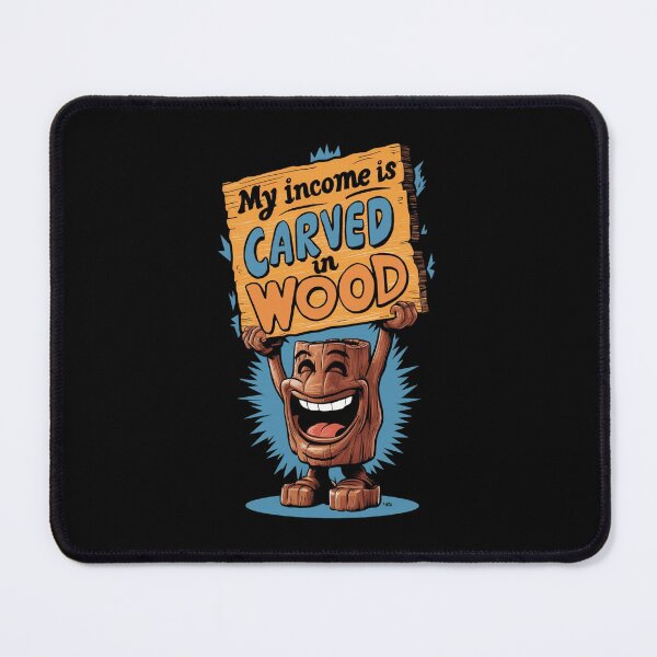 Item preview, My Income Is Carved In Wood Gift For Woodworkers designed and sold by CosmicFreedom9.