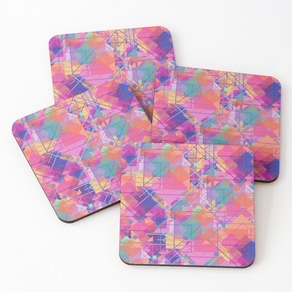 Item preview,  Multicolor triangle's trendy pattern designed and sold by cutecrazytshirt.