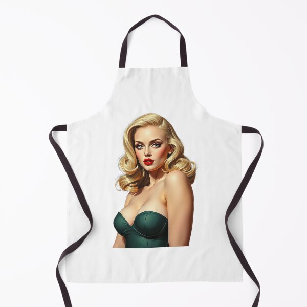 Item preview, Full-Bosomed Busty Blonde Bombshell designed and sold by ROCKING AWESOME.