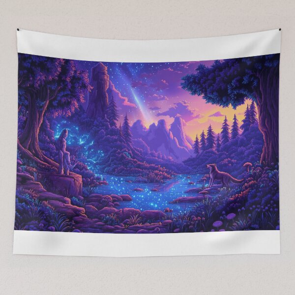 Artikelvorschau, Mystische Landschaft entworfen und verkauft von patternshoprad.