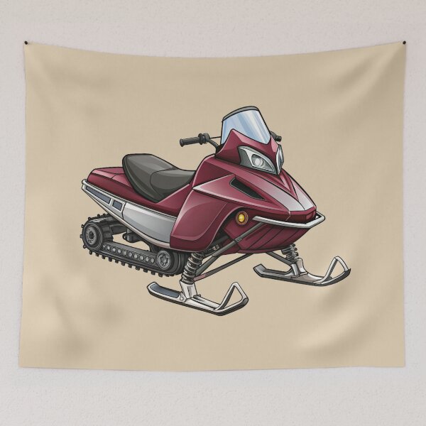 Item preview, Snowmobile  designed and sold by GraphicsClub.