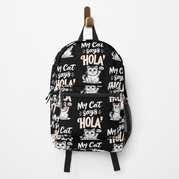 Item preview, My Cat Says Hola Gift For Language Teachers Who Love Cats designed and sold by CosmicFreedom9.