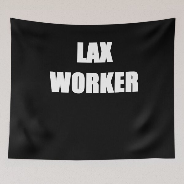 Item preview, LAX worker designed and sold by zareworks.