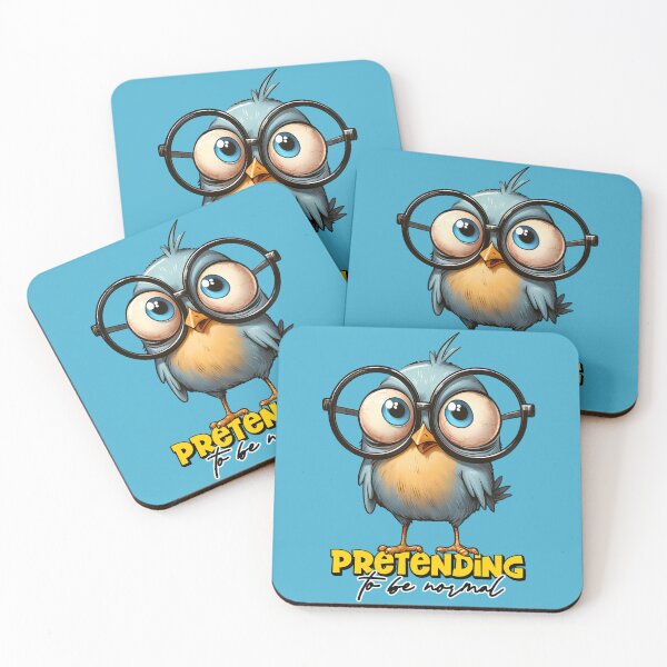 Item preview, Pretending to Be Normal – Funny Nerdy Bird Design designed and sold by Aredbox.