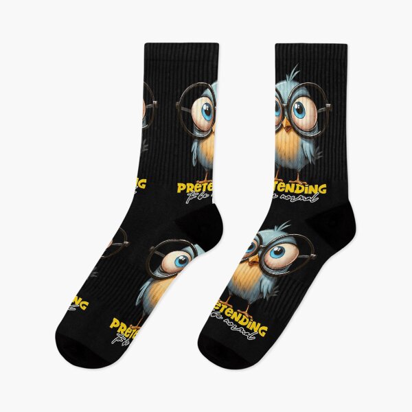 Item preview, Pretending to Be Normal – Funny Nerdy Bird Design designed and sold by Aredbox.