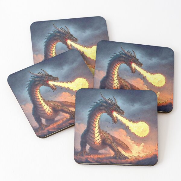 Item preview, Angry Fire Breathing Dragon designed and sold by kristalcurt.