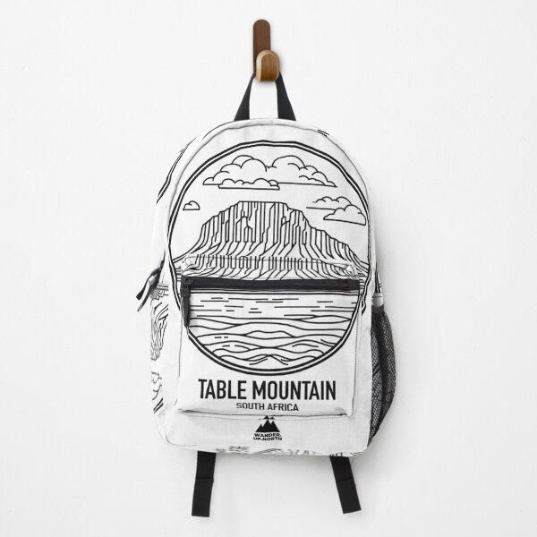 Item preview, Table Mountain - Cape Town, South Africa| Iconic Trails and Peaks Series designed and sold by WanderUpNorth.