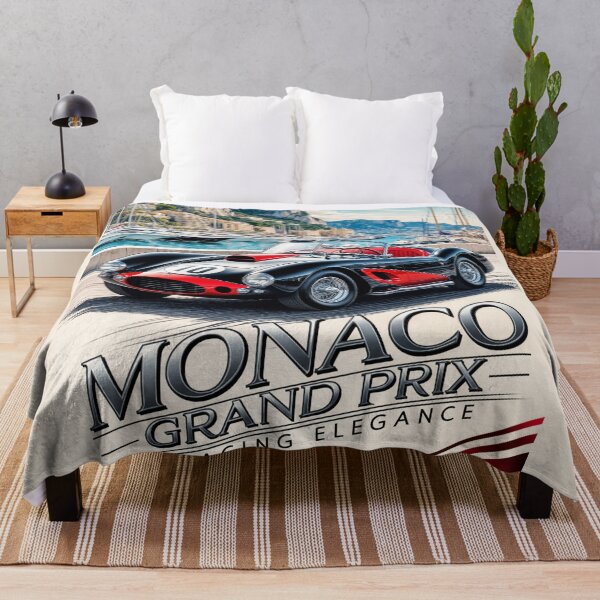 Item preview, Vintage Roadster Design: Monaco Harbor and Cliffs designed and sold by Ceemko's Vintage Corner.