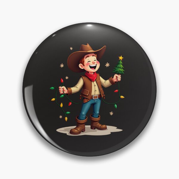 Artikelvorschau, Cowboy-Weihnachten entworfen und verkauft von AVStore28.