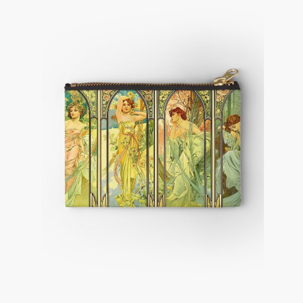 Item preview, Alphonse Mucha Spring Summer Autumn Winter designed and sold by SummerlandsArt.