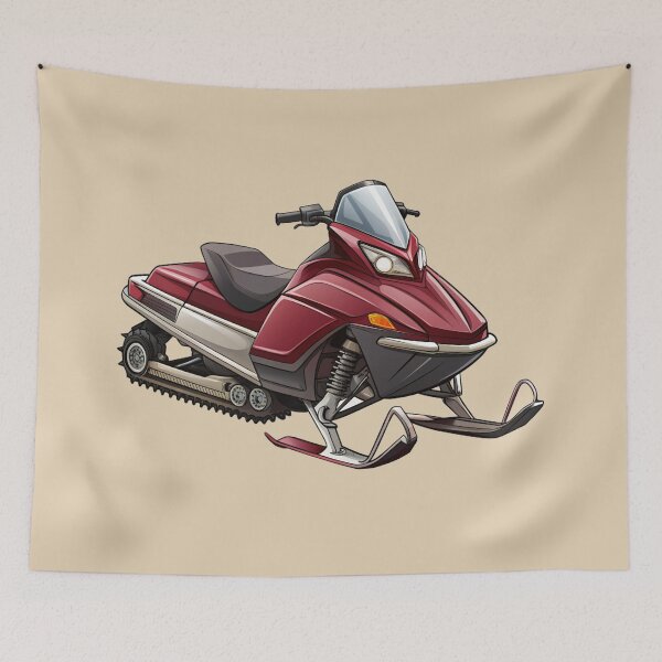 Item preview, Snowmobile  designed and sold by GraphicsClub.