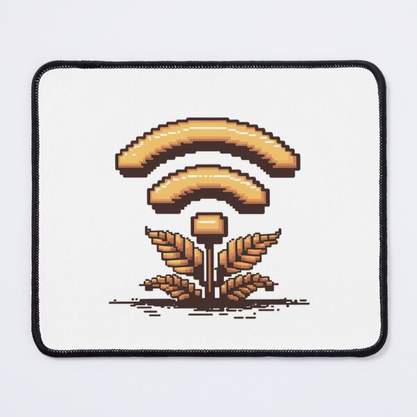 Item preview, Plant With WiFi Signal Leaves Gift For Nature And Tech Lovers designed and sold by CosmicFreedom9.