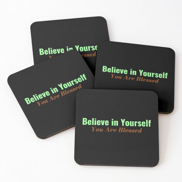 Item preview, Believe in Yourself, You are Blessed designed and sold by DigitalGemArt.