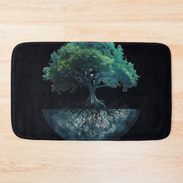 Item preview, Mystical Tree of Life - Moonlit Roots designed and sold by EmiBarDesign.