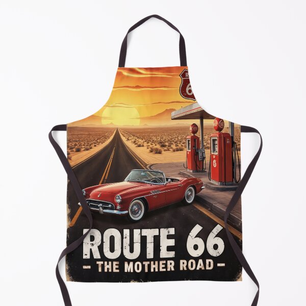 Item preview, Nostalgic Adventure: Route 66 at Sunset designed and sold by Ceemko's Vintage Corner.