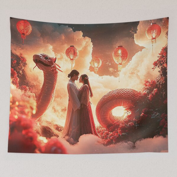 Item preview, New Year Enchanted Embrace designed and sold by NomadicDreamer.