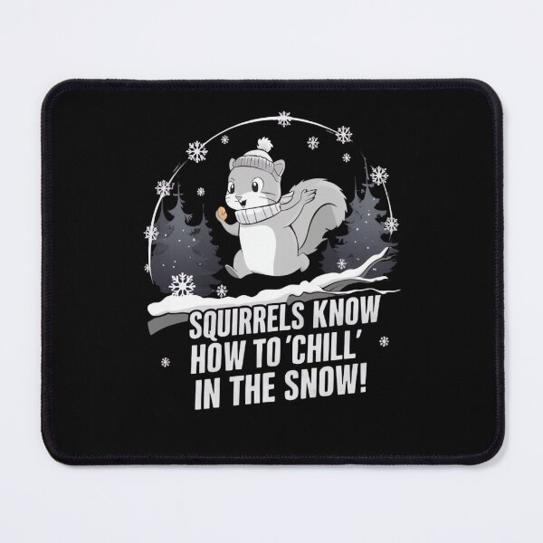 Item preview, Cute Squirrel in Snow – Funny Winter Design for Animal Lovers designed and sold by ARTReMi.