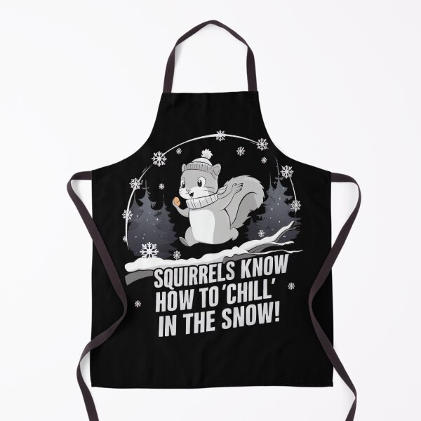 Item preview, Cute Squirrel in Snow – Funny Winter Design for Animal Lovers designed and sold by ARTReMi.