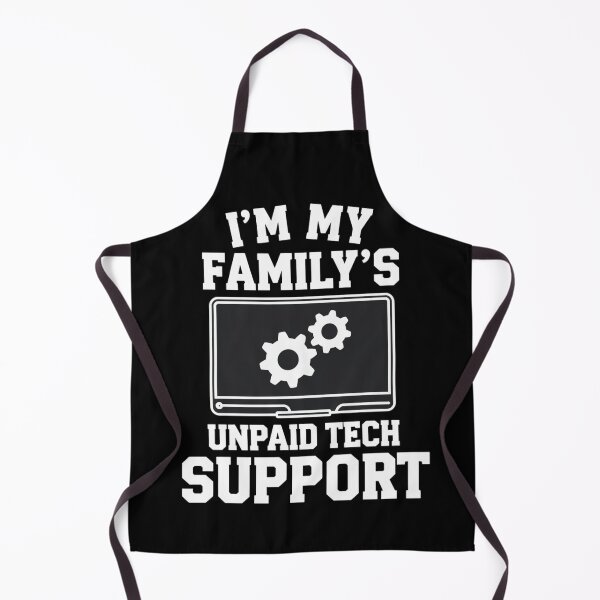 Item preview, I'm My Family's Unpaid Tech Support Funny Computer Engineer designed and sold by MN-SHOP-Designs.