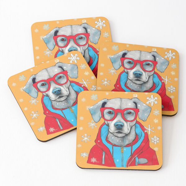 Item preview, Cool Snow Dog 2 designed and sold by TedArtEmporium.