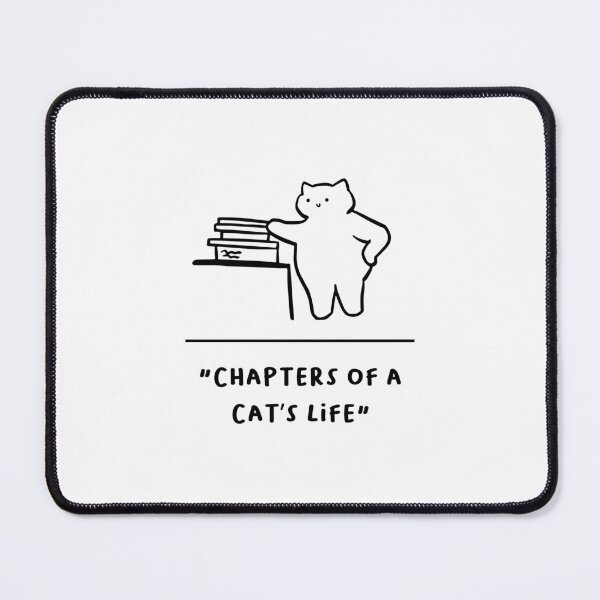 Item preview, "Chapters of a Cat’s Life" | Adorable Cat Illustration designed and sold by RM-Journey.