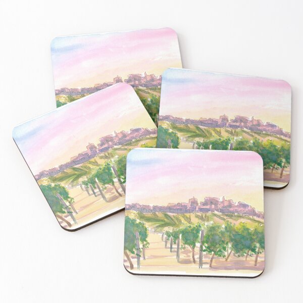 Item preview, La Morra Heart of Langhe Vineyards at Sunset designed and sold by artshop77.