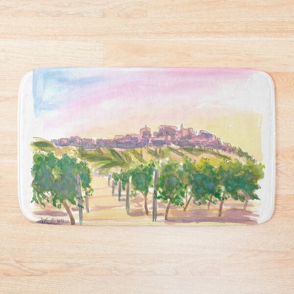 Item preview, La Morra Heart of Langhe Vineyards at Sunset designed and sold by artshop77.