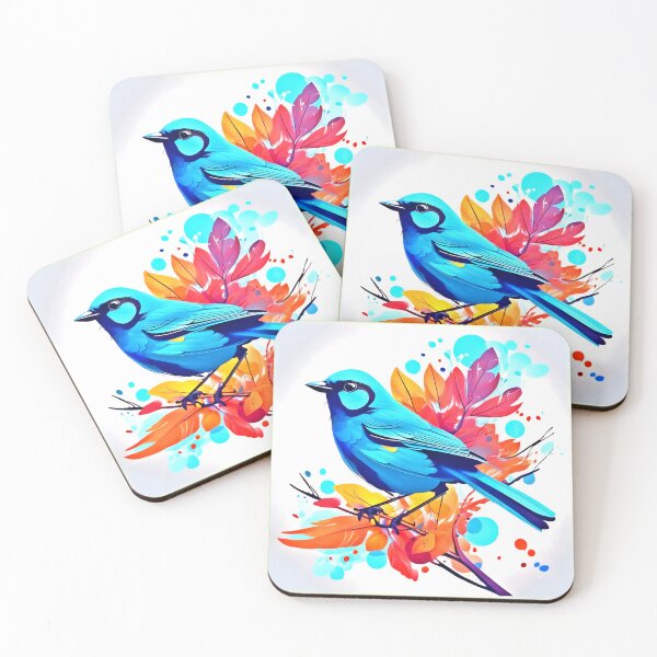 Item preview, Bluebird's Bliss Art designed and sold by Health And Fitness Posts e-Store.