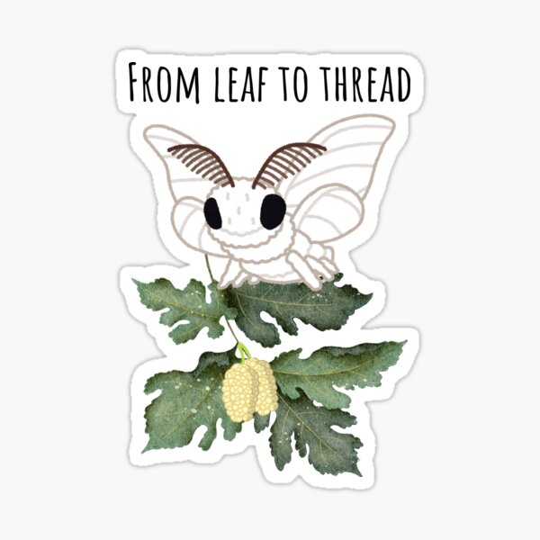 Item preview, Silkworm From leaf to thread designed and sold by SimpleUla.