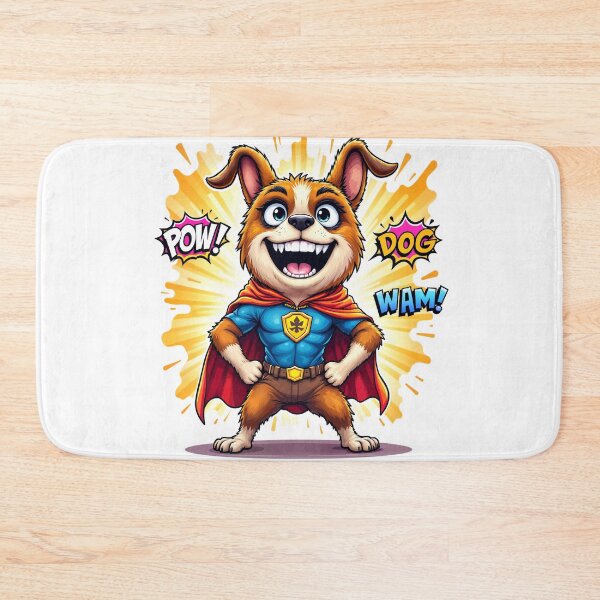 Item preview, Dog Man – Heroic Canine Protector designed and sold by ArtVibesX.