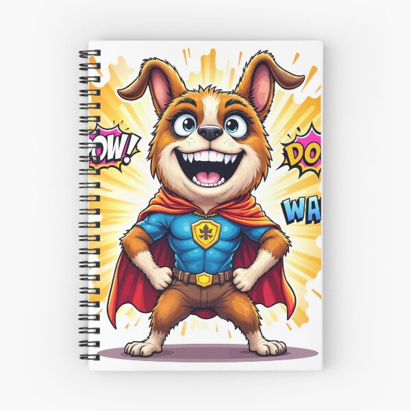 Item preview, Dog Man – Heroic Canine Protector designed and sold by ArtVibesX.