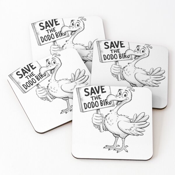 Item preview, Save The Dodo Bird Extinct Animal Science Humor designed and sold by Capybara Clothing.
