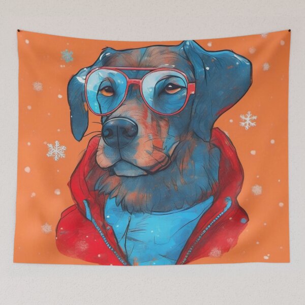 Item preview, Cool Snow Dog 3 designed and sold by TedArtEmporium.