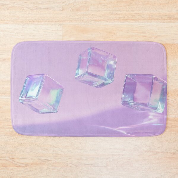 Item preview, Ice cubes in pink light designed and sold by anytka.