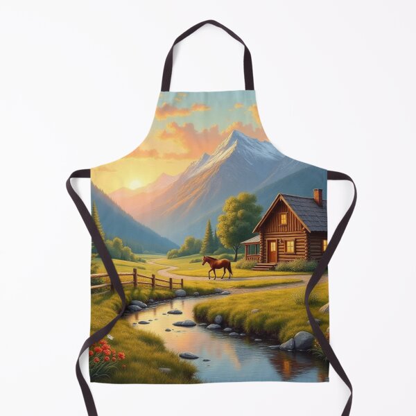 Item preview, beautiful countryside landscape designed and sold by JonelleTshirts.