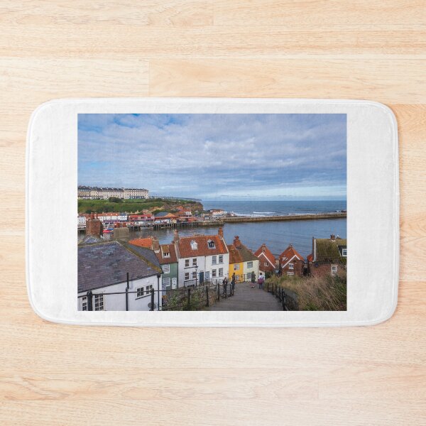 Item preview, View over Whitby harbour, North Yorkshire designed and sold by yackers1.