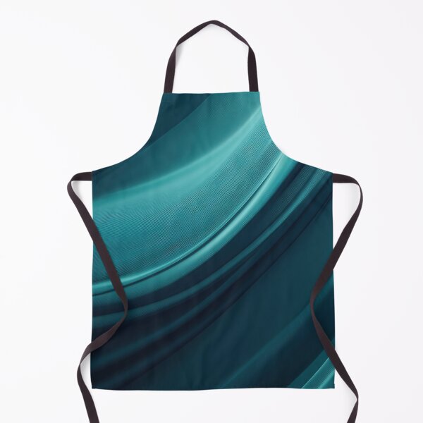 Item preview, Elegant teal fabric flowing smoothly designed and sold by anytka.
