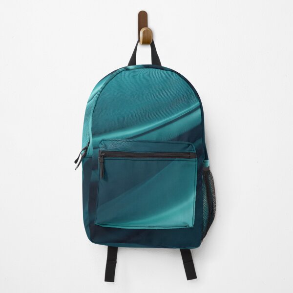 Item preview, Elegant teal fabric flowing smoothly designed and sold by anytka.