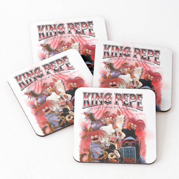 Item preview, King Pepe The Prawn designed and sold by yoyeverse.